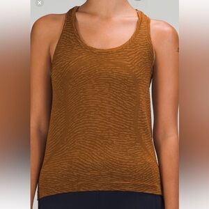 lululemon athletica Brown Tank Top